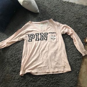 Long sleeve Pink shirt